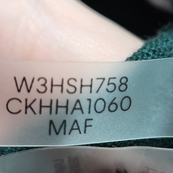 Calvin Klein Womens 0X Plus Sweater Crewneck Pullover Colorblock Casual Knit New - Picture 8 of 9